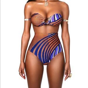 BFYNE luxury 2 piece swimwear.